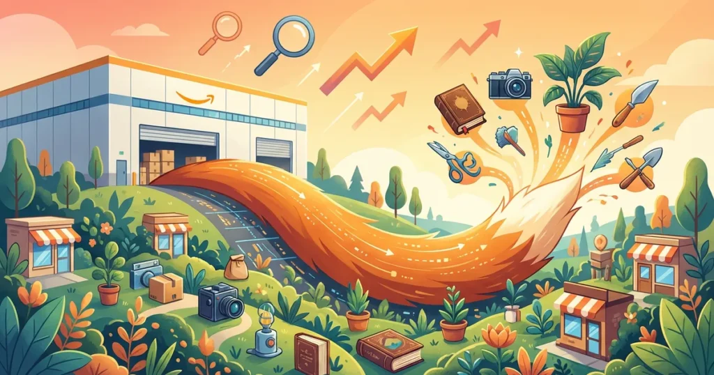 ロングテールビジネスとは？Amazon事例から学ぶ成功戦略とSEOへの応用4選